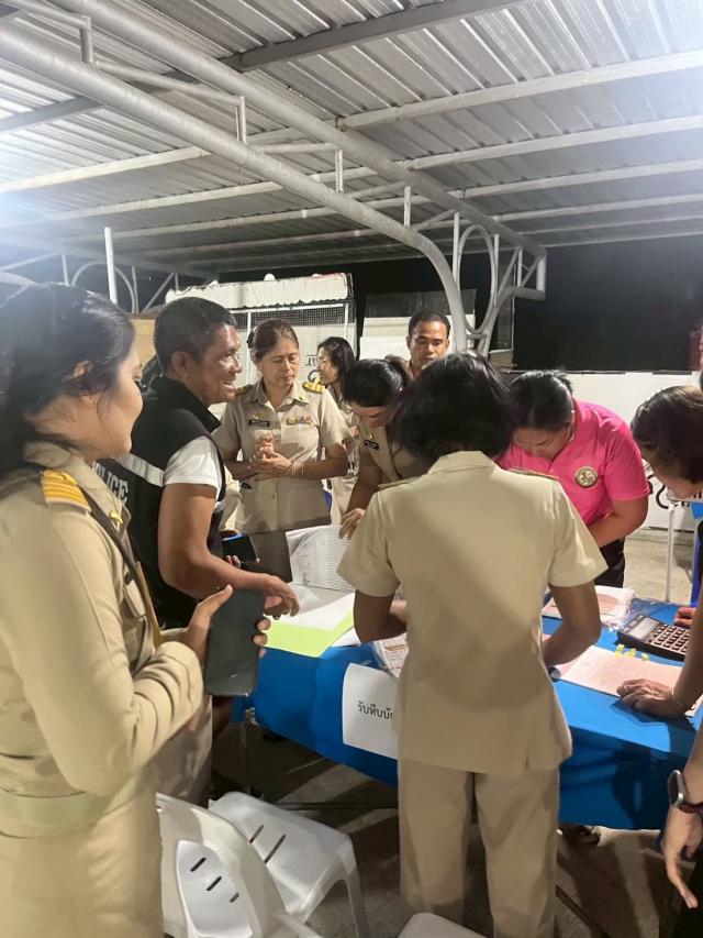 ภาพกิจกรรมรับมอบหีบบัตร รวมหีบบัตรเลือกตั้ง