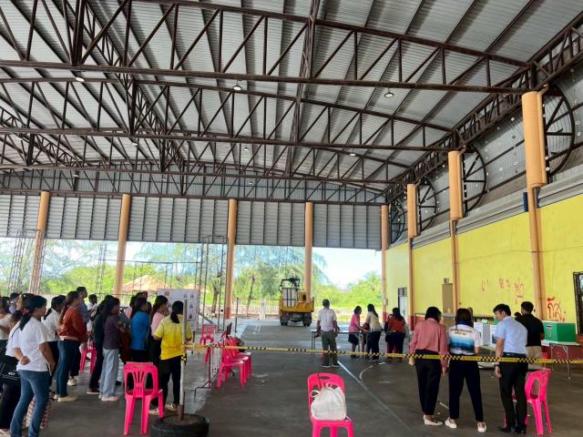 ภาพกิจกรรมประชุม กปน. เลือกตั้งนายกเทศมนตรีและสมาชิกสภาเทศบาลตำบลหน้าสตน